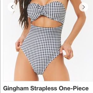 Forever21 one piece bathing suit!